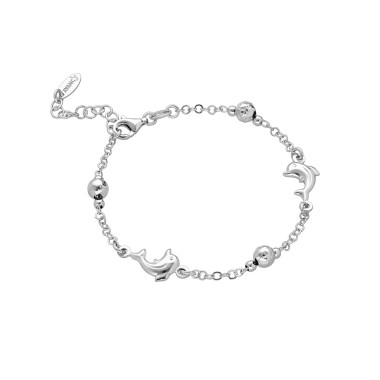 Bracciale Delfini Argento 925