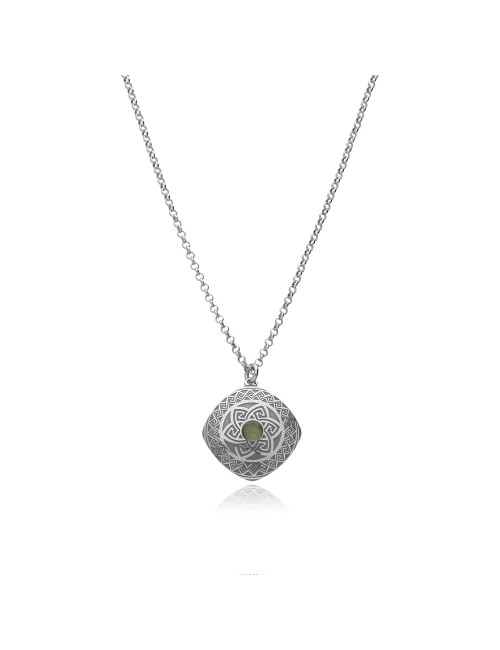 Collana Mandala Zirconit...