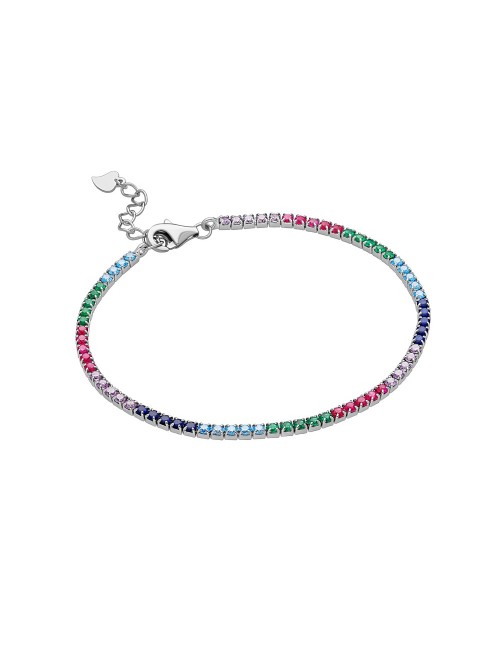 Bracelet Riviere Multicolor...