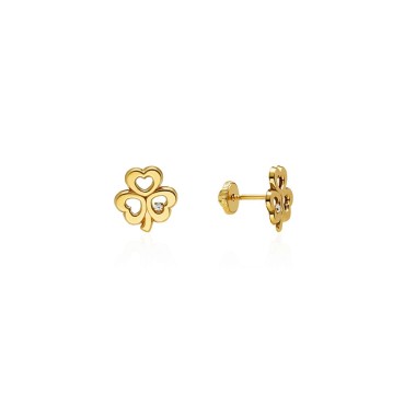 BOUCLES D´OREILLE OR 9 CTS