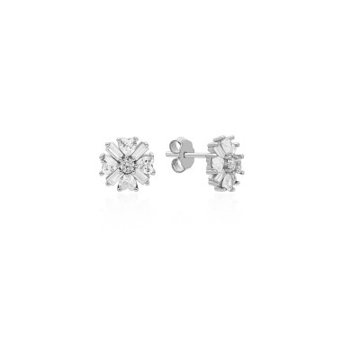 Boucles d’oreilles Fleur...