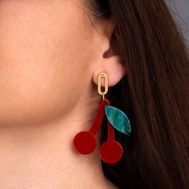 Boucles d’oreilles Cherry...