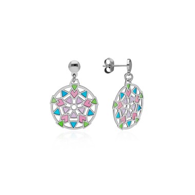 Boucles d’oreilles Mandala...