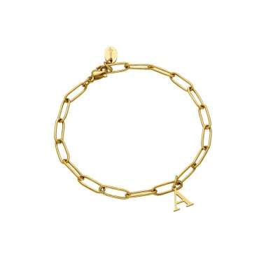 Bracciale Link Lettera...