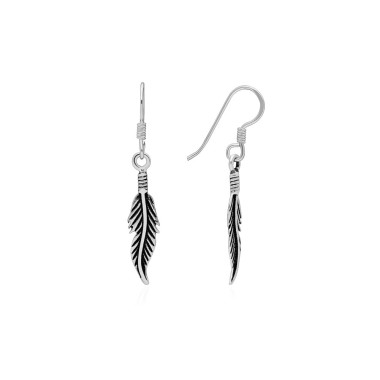 Boucles d’oreilles Plume...