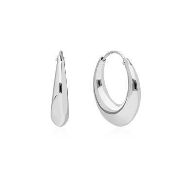 Orecchini Lisci Argento 925